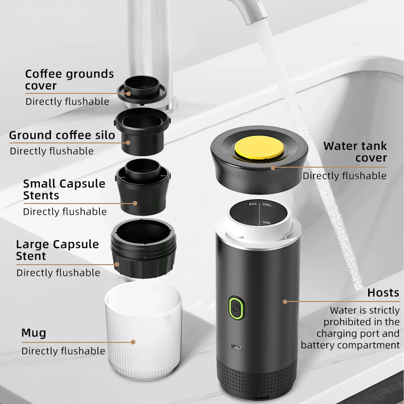 GoBrew Coffee - Coffee Maker for Fresh Espresso Anytime